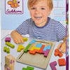 Eichhorn houten vormenpuzzel educatief speelgoed 20-delig.