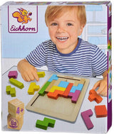 Eichhorn houten vormenpuzzel educatief speelgoed 20-delig. - afbeelding 1