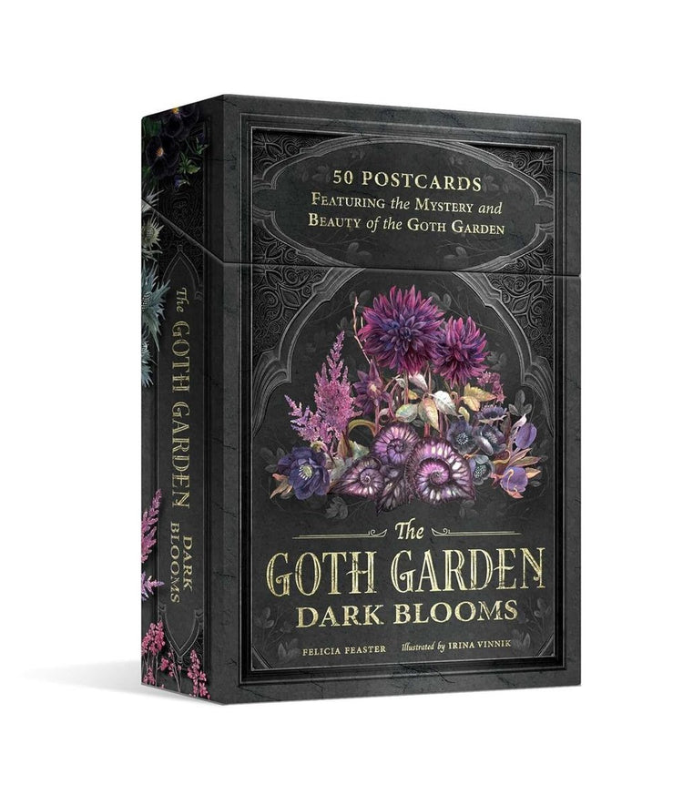 The goth garden: dark blooms: 50 postcards