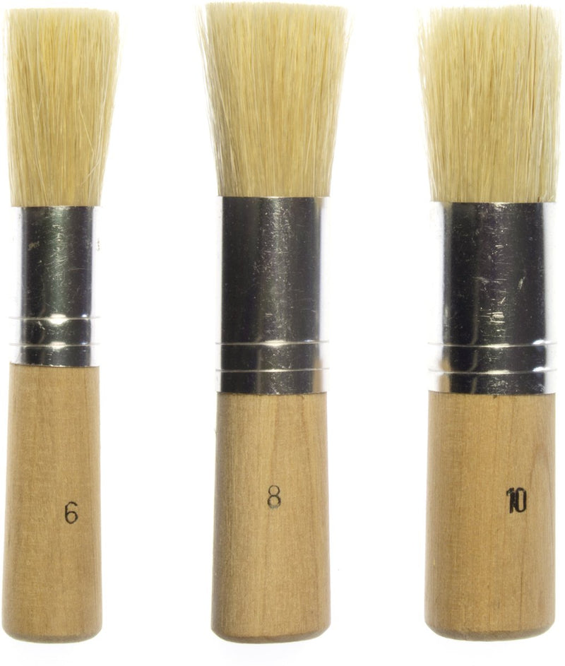 Kangaro tamponeerkwasten - 3 stuks - k-840007