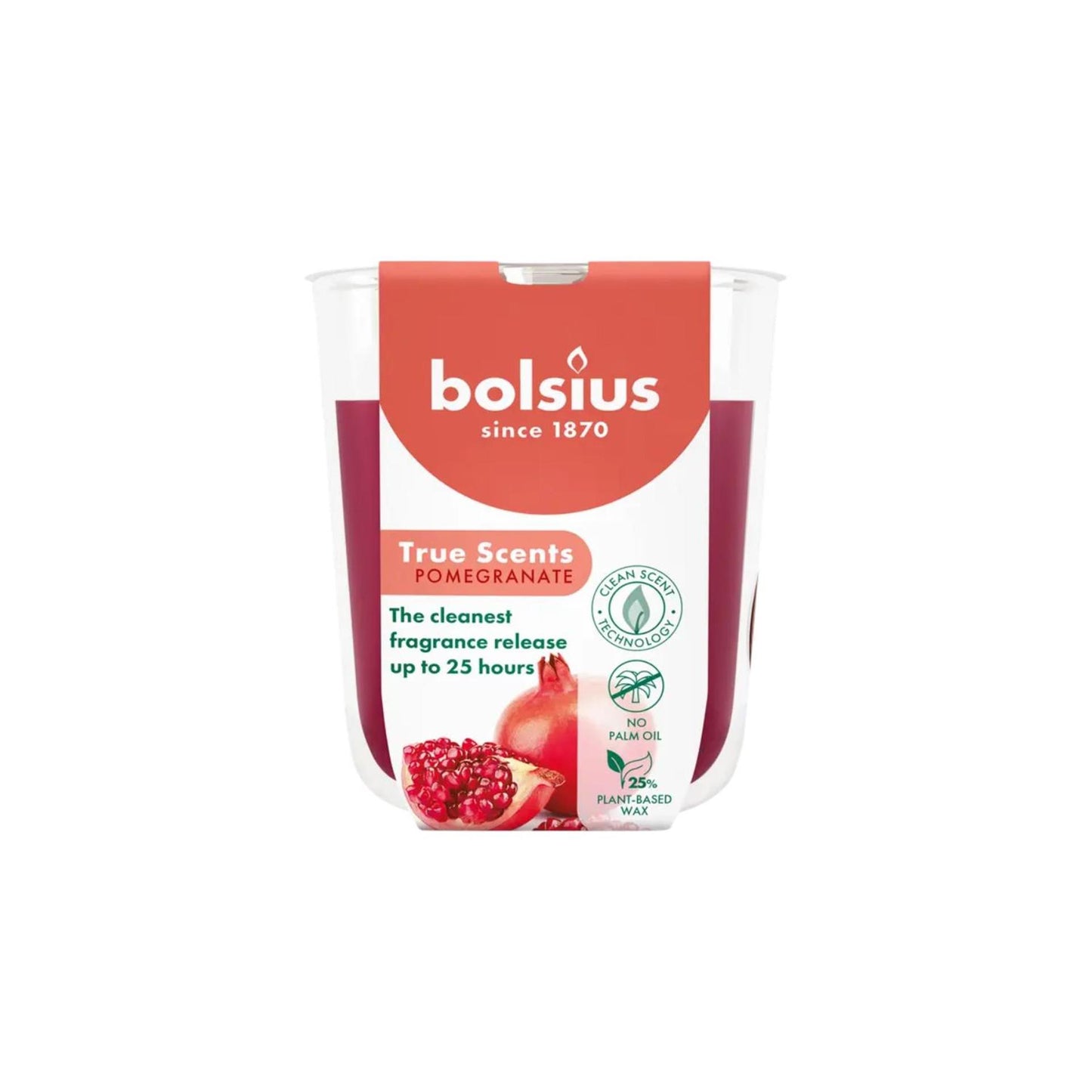 Bolsius geurglas 80 73 true scents pomegranate