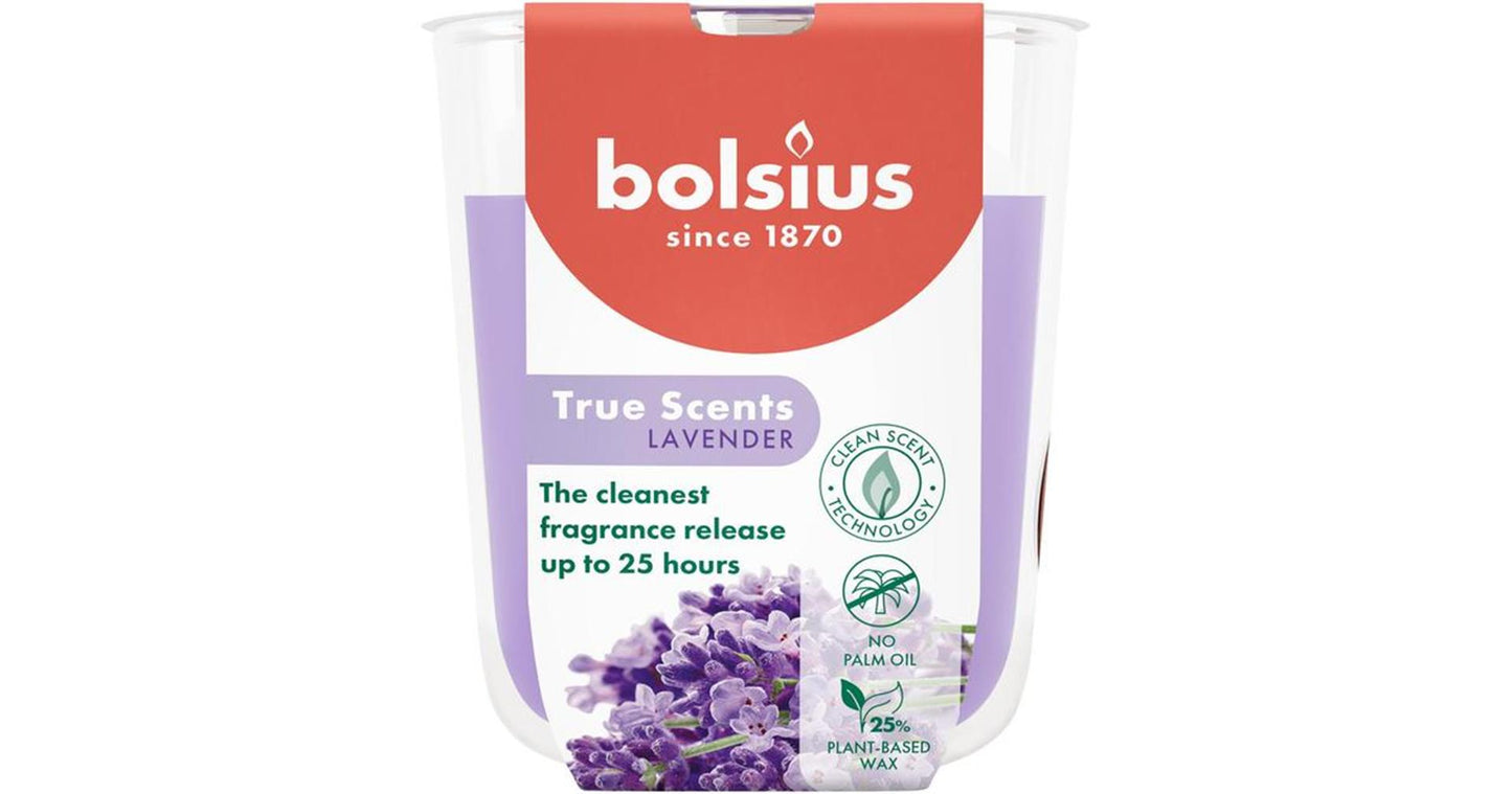 Bolsius geurglas 80 73 true scents lavendel