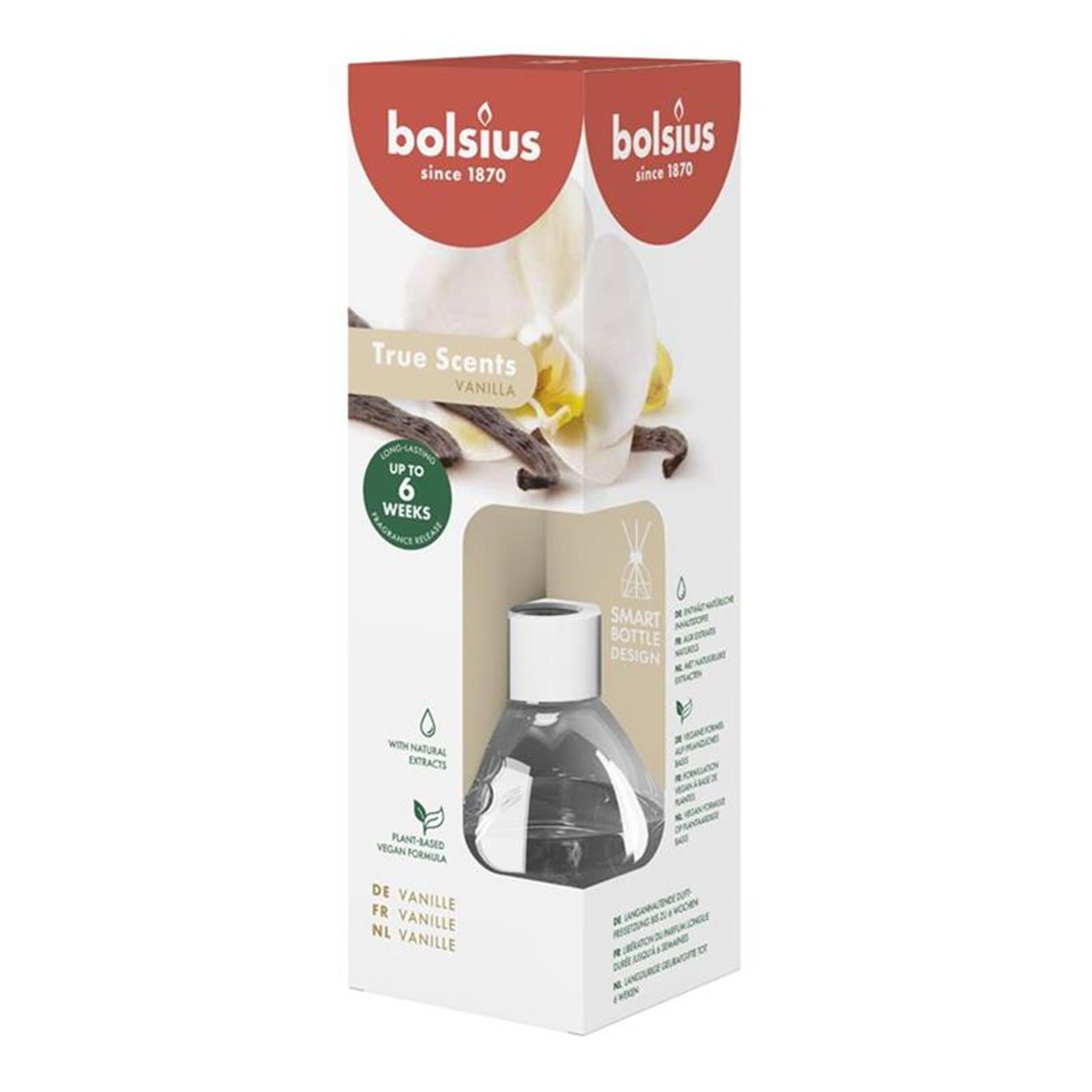 Bolsius geurverspreider 60ml true scents vanille