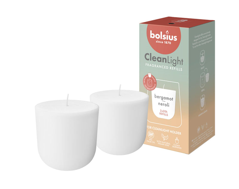 Bolsius refill clean light bergamot