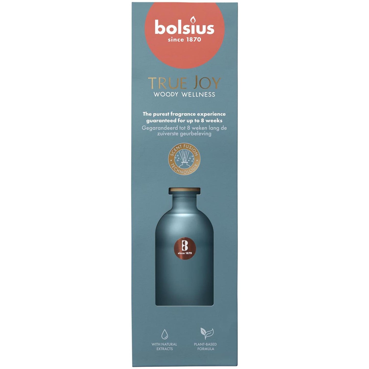 Bolsius geurstokjes 80ml woody wellness