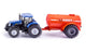 Siku 1945 tractor met eenassig giervat