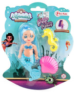 Toi-toys mermaids zeemeerminpop met kammetjes, 12cm - afbeelding 1