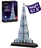 Cubic fun 3d-puzzel burj khalifa led (2010327) - afbeelding 1