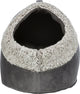 Trixie kattenmand iglo calida warmtereflecterend grijs-wit zwart