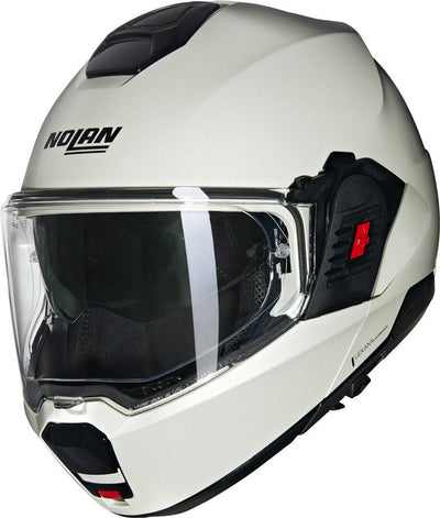 Nolan n120-1 classico nobile 320 pearl glossy systeemhelm - maat xs - helm