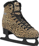 Roces – leopard – kunstschaatsen – schaatsen dames – bruin – warme fleece voering klassieke stabiliteit – maat eu 40