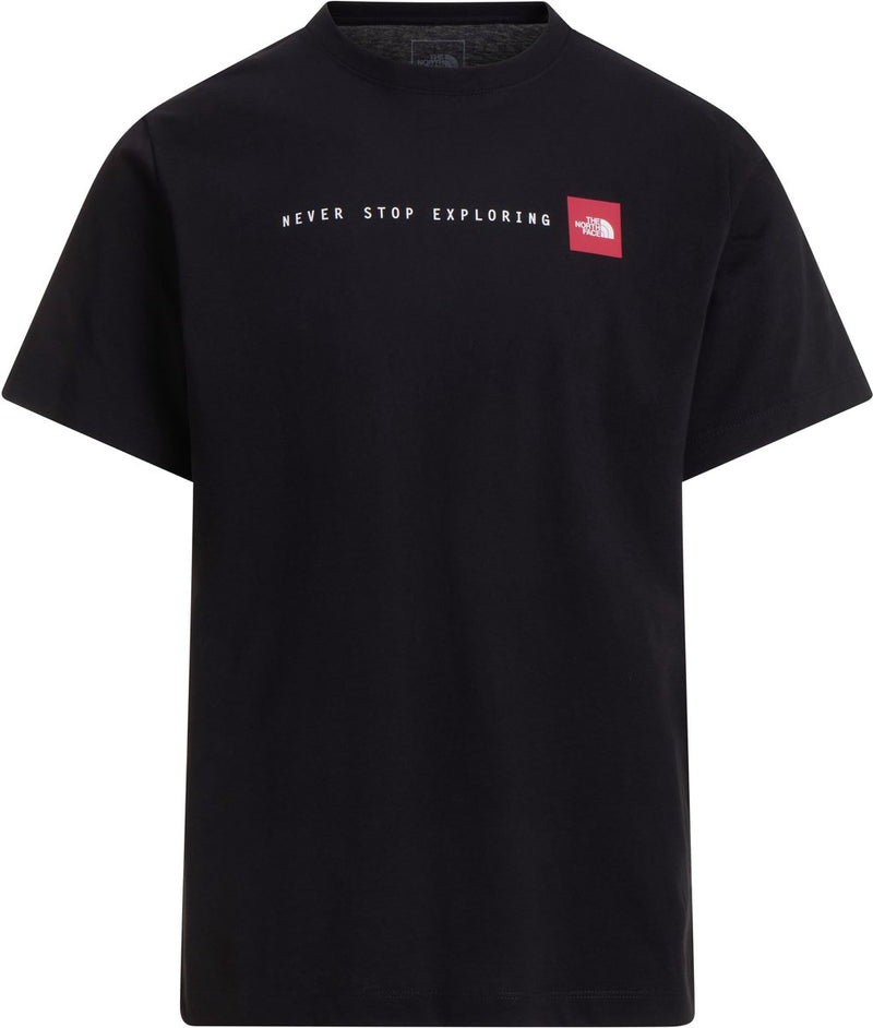 The north face m nse reg ss tee-graphic heren outdoorshirt - tnf zwart