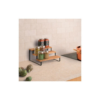 Metaltex york lava kruidenrek 3 etages 23x27x13 cm