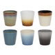 Koffiemok 'storm' ø 7,5 cm 200 ml | 6 stuks