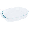 No brand ovenschaal glas 2700 ml | 2 stuks
