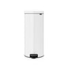 Brabantia newicon pedaalemmer, 30l - white