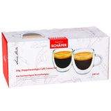 Schäfer mok dubbelwandig 240ml set van 2 | 2 stuks - afbeelding 1