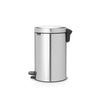 Brabantia pedaalemmer newicon 12l mat staal