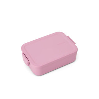 Brabantia make en take lunchbox medium lilac pink | 2 stuks