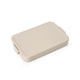 Make en take lunchbox plat soft beige | 2 stuks
