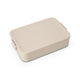 Brabantia make en take lunchbox large soft beige | 2 stuks
