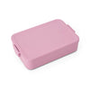 Make en take bento lunchbox large lilac pink | 2 stuks