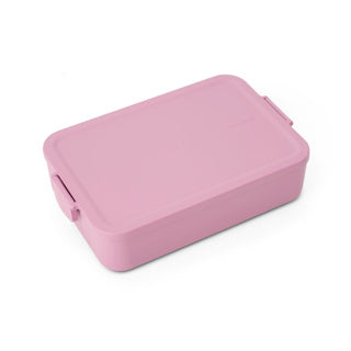 Make en take bento lunchbox large lilac pink | 2 stuks