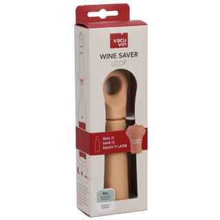 Vacuvin vacu vin wine saver loop + stopper terra