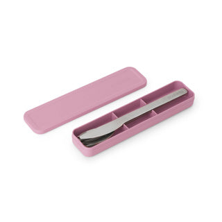Brabantia make en take bestekset 3 delig lilac pink | 2 stuks