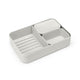 Brabantia bento lunchbox make take groot lichtgrijs | 2 stuks