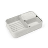 Brabantia bento lunchbox make take groot lichtgrijs | 2 stuks
