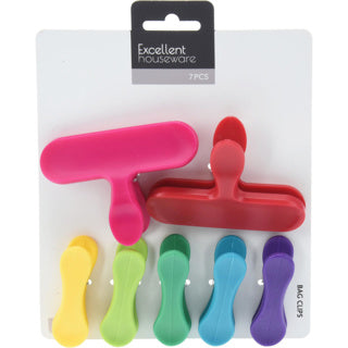 No brand vershoudclips set van 7 stuks | 6 stuks