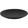 Bord 21cm mat zwart | 6 stuks