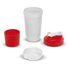 No brand shaker plastic met opbergvakje | 10 stuks