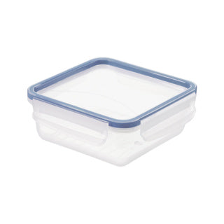 Rotho clic lock koelkast bewaardoos 0.8l horizon blauw transparant