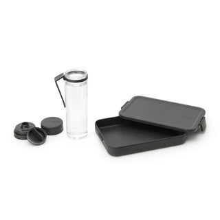 Brabantia breakset make take 2-delig dark grey