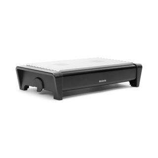 Brabantia schotelwarmer met 2 kaarsjes - black