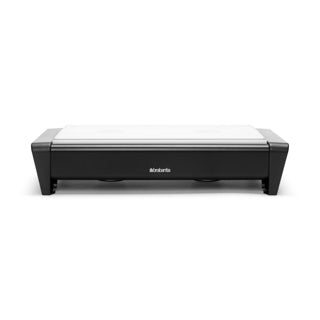 Brabantia schotelwarmer met 2 kaarsjes - black