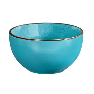Feeling turquoise ontbijt kom 13 cm | 6 stuks