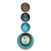 Feeling indigo gourmet bord 24,5 cm | 6 stuks