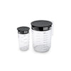 Brabantia tasty+ maatbeker set 2 delig dark grey