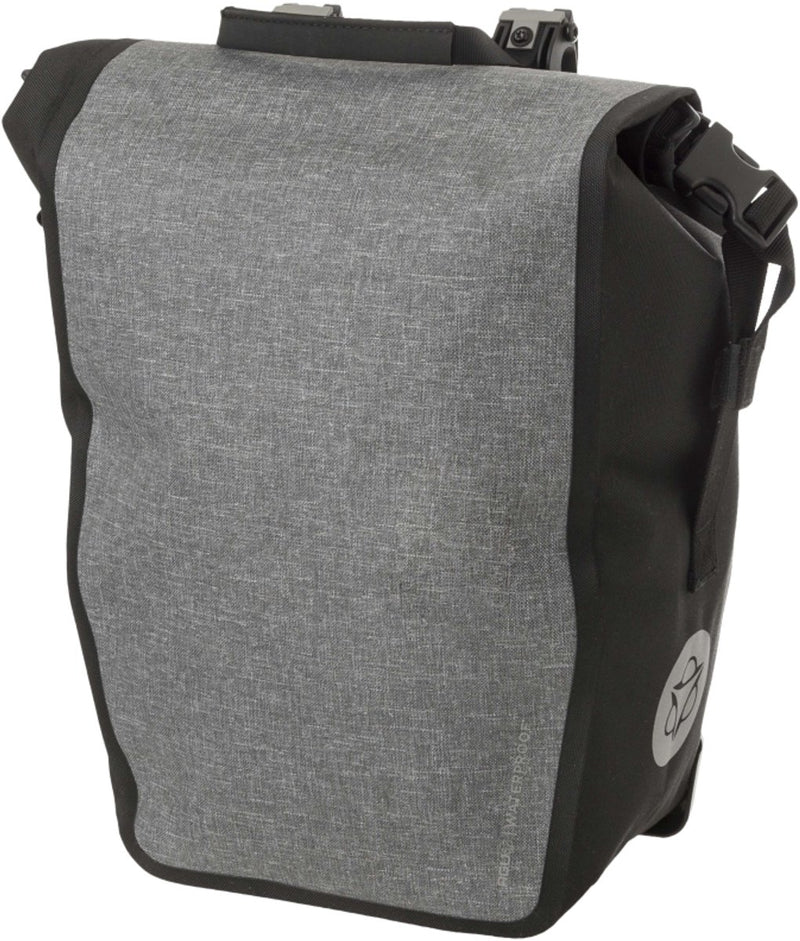 Agu clean enkele fietstas shelter click'ngo medium melange grey