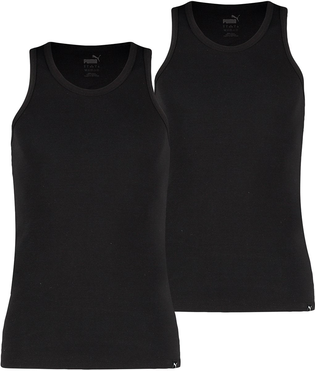 Puma heren everyday hemd - black - m - 2 paar