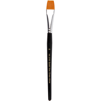 Gold line penselen, afm 16, l: 19 cm, b: 17 mm, 6 stuk 1 doos