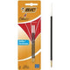 Balpen navulling bic 4 colours rood