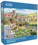 Gibsons - puddle ducks paddling (door richard macneil) - 1000 stukjes 68×49cm (b×h) - legpuzzel voor volwassenen