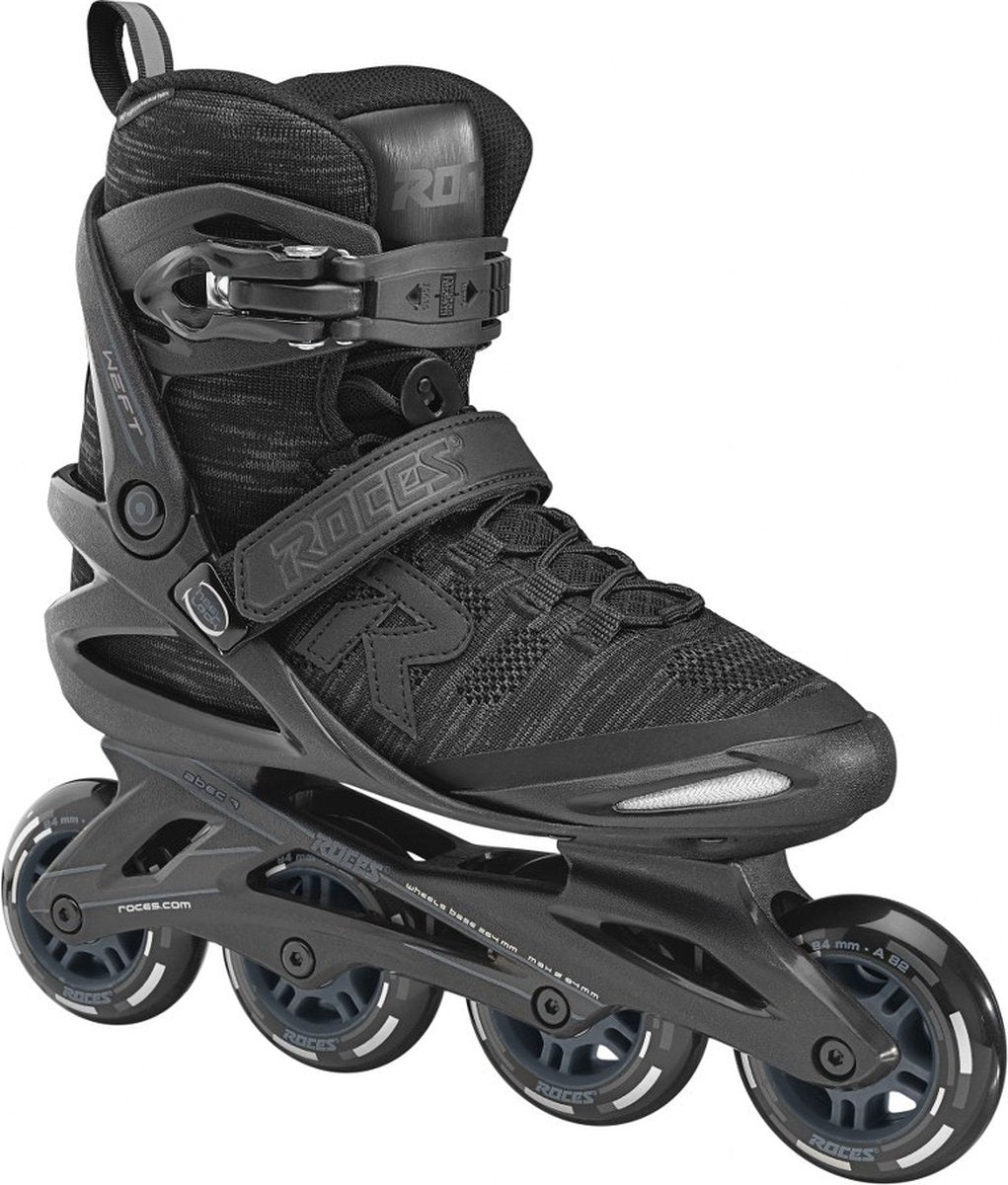 Roces weft thread 84 skeelers unisex – 4x84mm wielen – fitness inline skates – zwart – maat 38