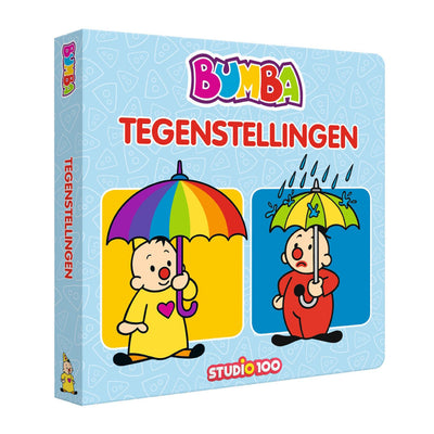 Studio 100 bumba kartonboek xl - tegenstellingen