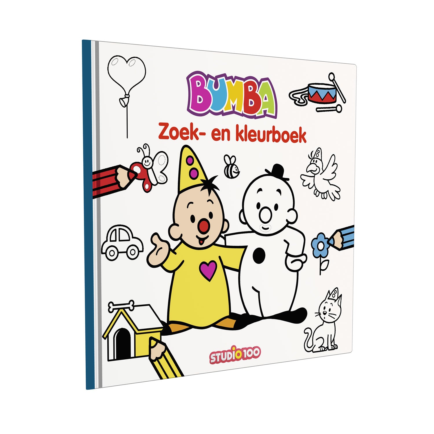 Studio 100 bumba zoek- en kleurboek