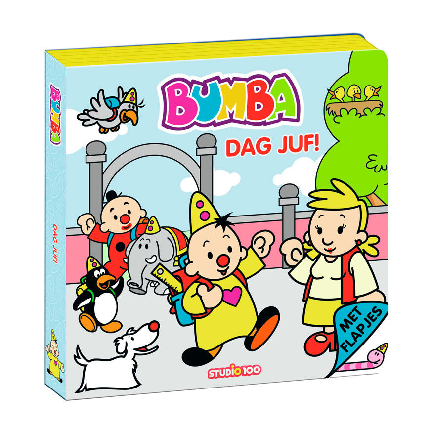 Studio 100 - babyboek Bumba Dag juf! junior 19 x 19 cm foam